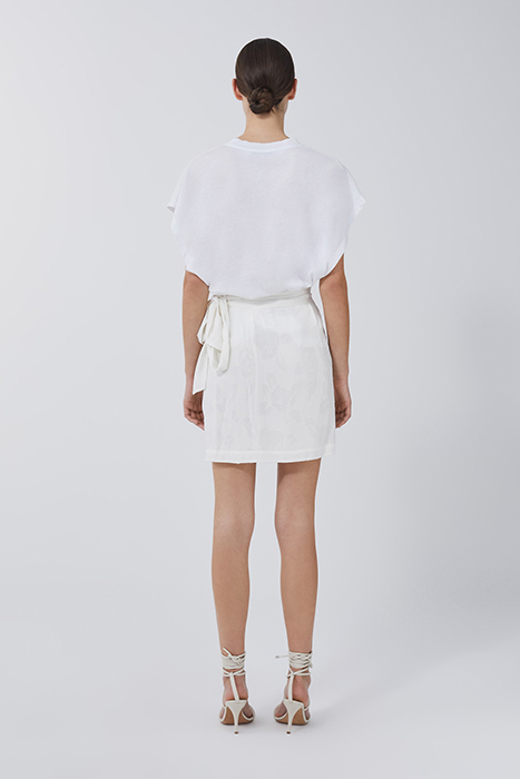 GOMERY MINI SKIRT IN OFF WHITE 4