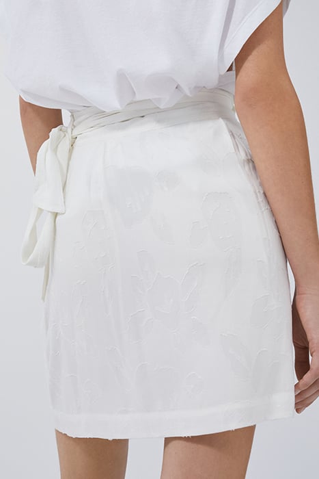 GOMERY MINI SKIRT IN OFF WHITE 2