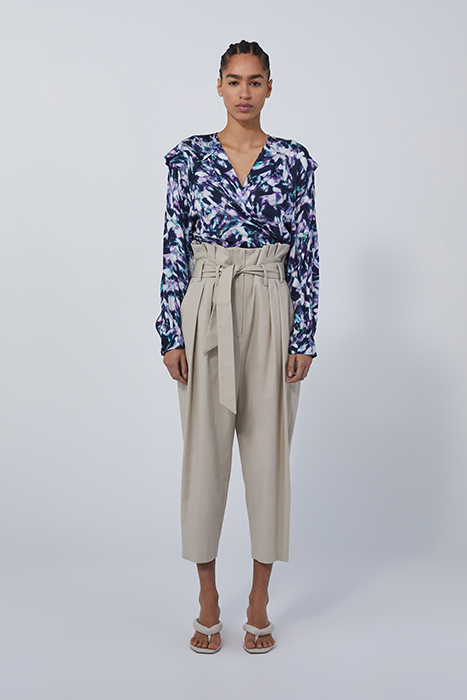 KUTE BLOUSE IN NAVY MULTICO 2