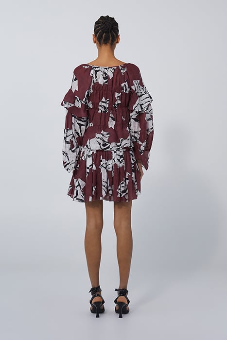 HILTA BURGUNDY/BLACK 3