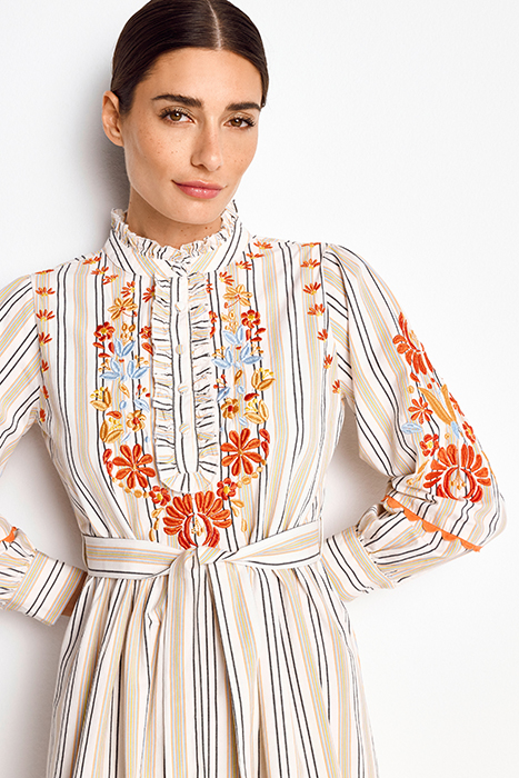 MAXI DRESS WITH EMBROIDERY ORGANIC ORIGINAL 3