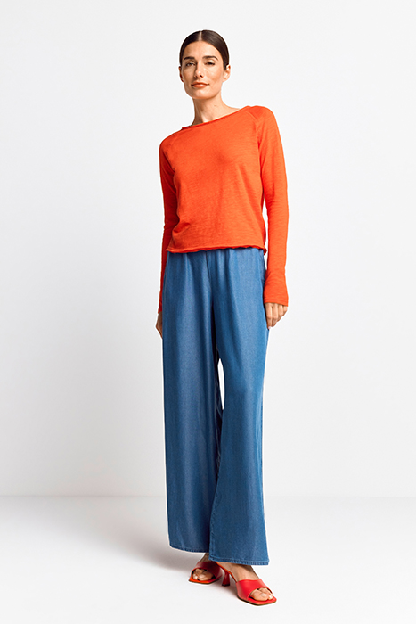 ORGANIC HEAVY JERSEY LONGSLEEVE CHERRY TOMATO 2