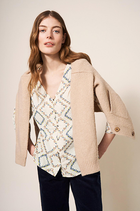 RAE  COTTON TOP IVORY PRINTED 4