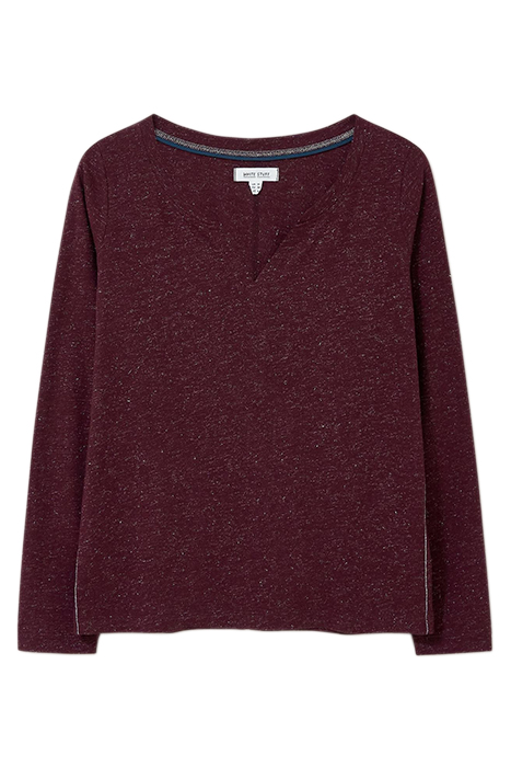 NELLY SPARKLE TEE DARK PLUM 3