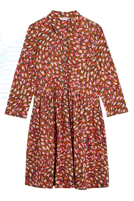 EVERLY JERSEY SHIRT DRE PINK PRINTED 2