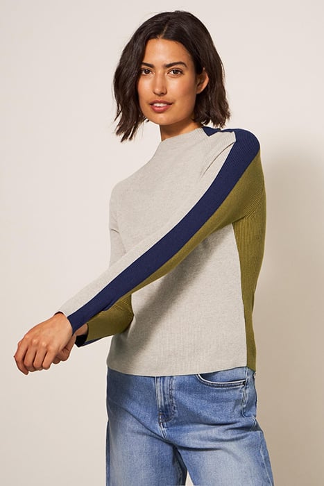 POP RIB JUMPER GREEN 2