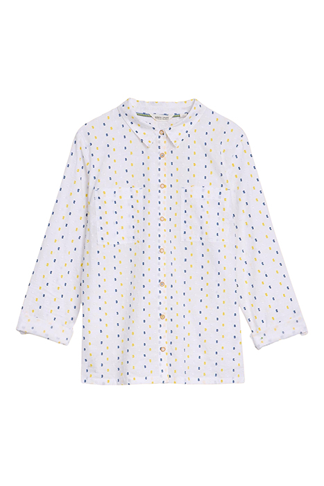 SOPHIE COTTON SHIRT IVORY 3