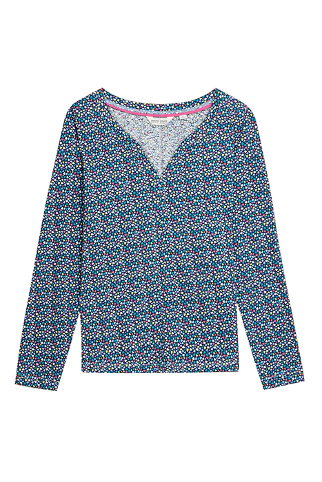 NELLY  TEE BLUE PRINTED 2