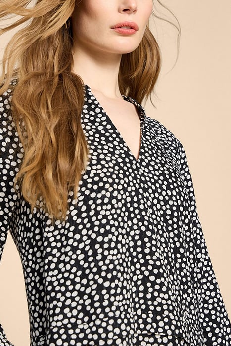 CLOVER ECO VERO DRE BLACK PRINTED 4