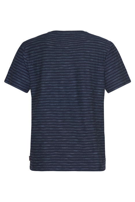 EMILSI REVERSED STRIPE TEE DEEP MARINE 5