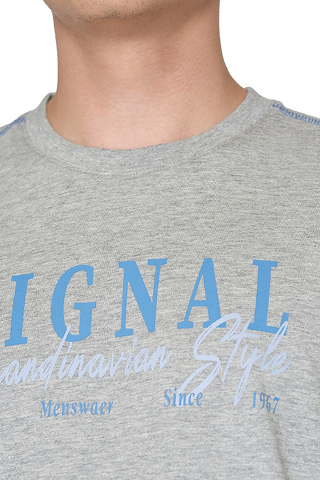 ERICSI GAVIN TEE + GRAY SAND MELANGE 6