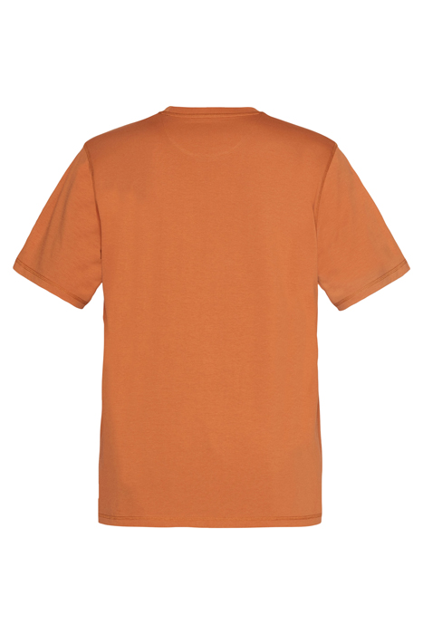 ELIASSI CHEST PRINT TEE + ORANGE SIENNA MELANGE 5