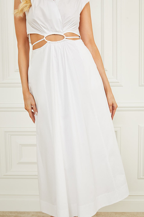 BALI SHIRT DRESS TRUE WHITE 8