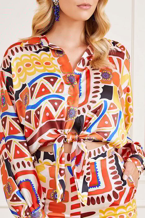CARNIVALE TOP BLOUSE PRINT 8