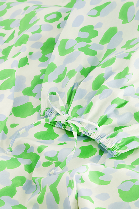 IRIS DRESS CREAM WHITE/ACAPULCO 6