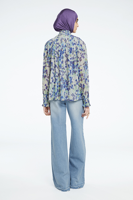 MILA TOP RIAD BLUE/HOLY GUACA 3