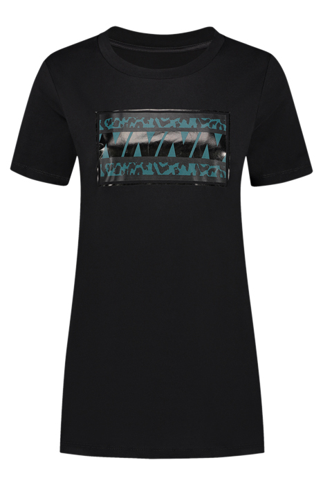 LEO LOGO T-SHIRT BLACK 1