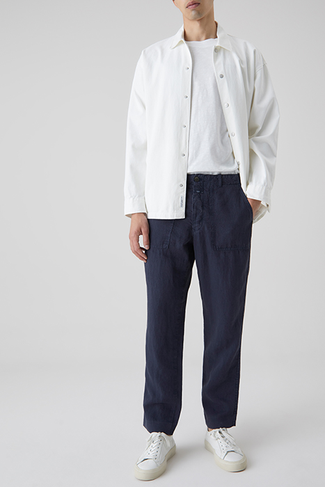 KOBE TAPERED PANTS BLACK NAVY 5