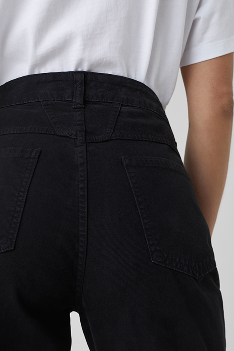 PEDAL PUSHER PANTS BLACK 7