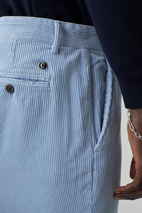 ATELIER TAPERED PANTS PERIWINKLE 7