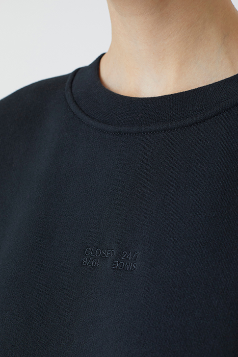 OVERSIZE CREW T-SHIRTS BLACK 7