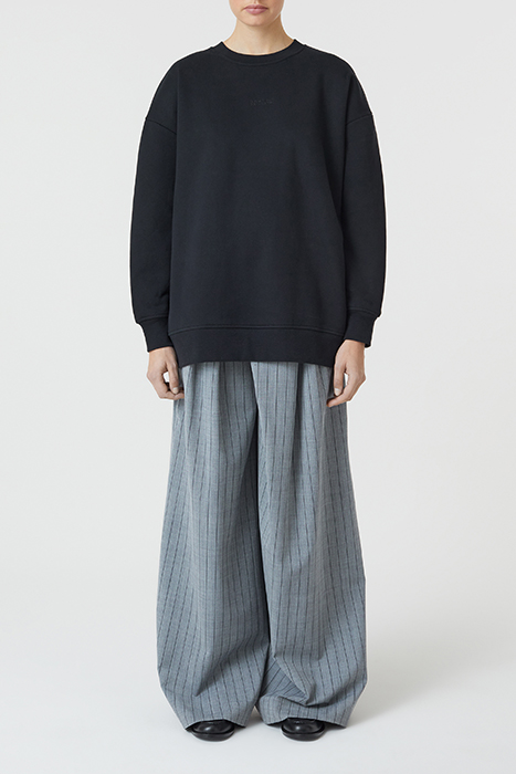 OVERSIZE CREW T-SHIRTS BLACK 3