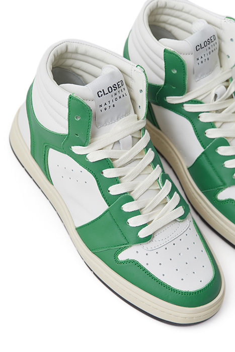 SNEAKER HIGH SHOES GREEN PATINA 6