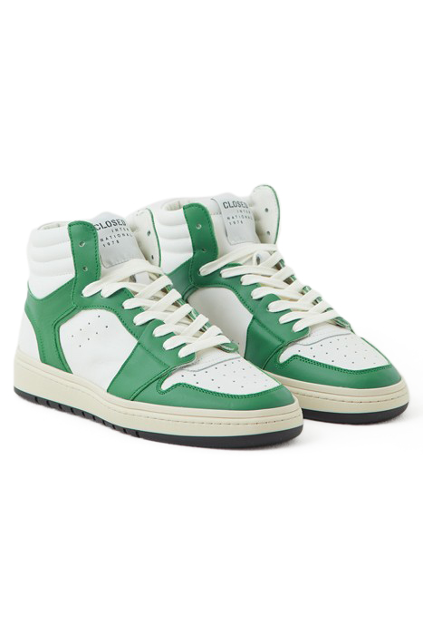 SNEAKER HIGH SHOES GREEN PATINA 2