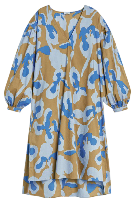 PUFF SLEEVE DRESSES OCEANIC BLUE 3