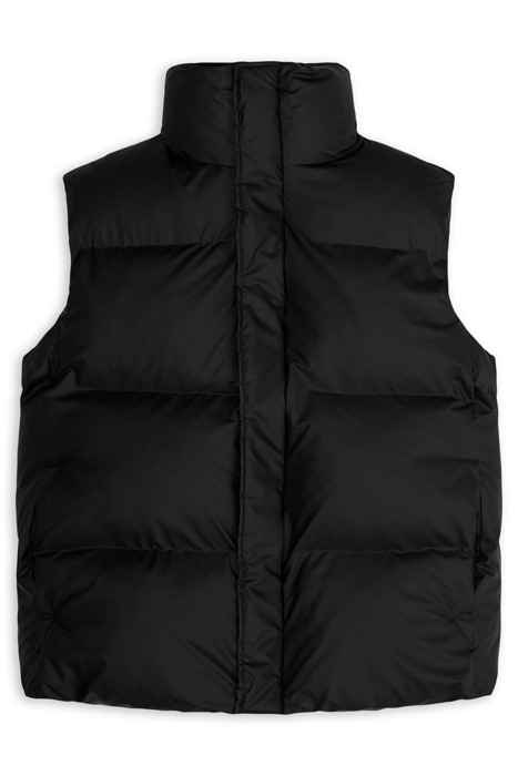 UNISEX BOXY PUFFER VEST BLACK 3