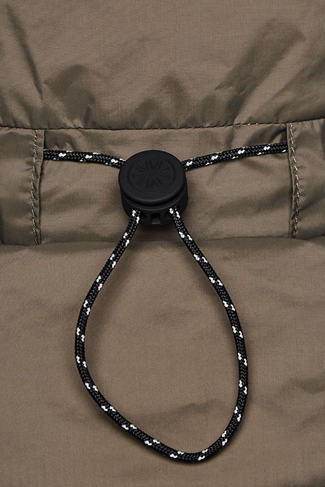 UNISEX PADDED NYLON BUCKET HAT WOOD 2