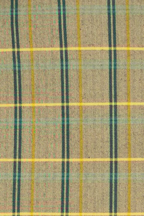 MYLA SKIRT DARK SANDELWOOD CHECK 3