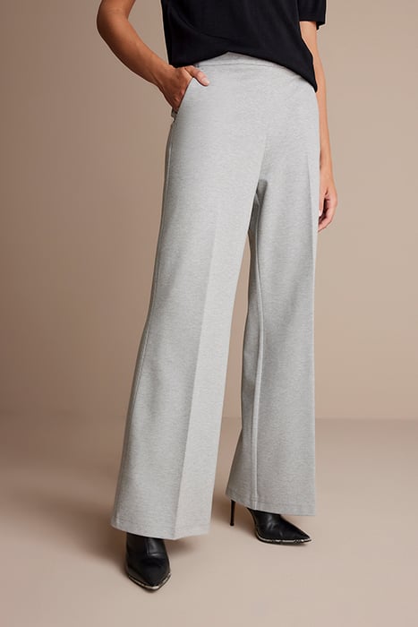 TROUSERS BOOT CUT PUNTO MILANO FOG by Summum Woman