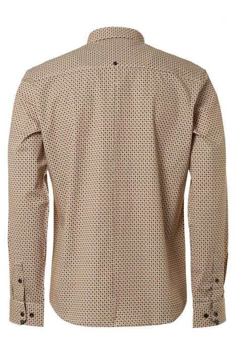 SHIRT STRETCH ALLOVER PRINTED OFFWHITE 2
