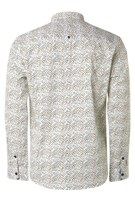 SHIRT STRETCH ALLOVER PRINTED WHITE 5