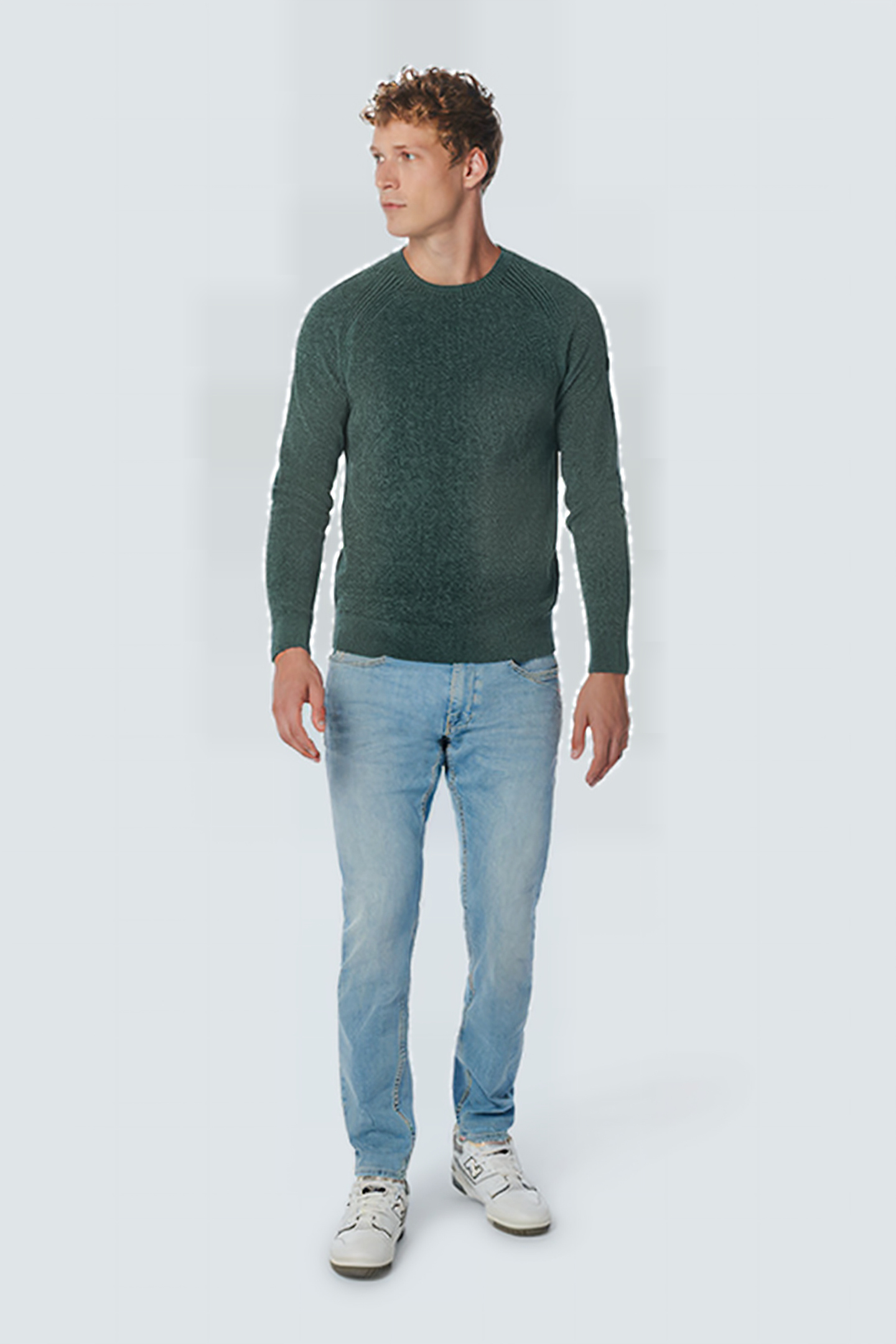 PULLOVER CREWNECK 2 COLOURED STEEL 3