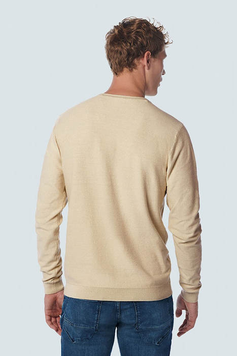 PULLOVER CREWNECK JACQUARD WITH CONTRAST COLOUR INSIDE LIGHT 2