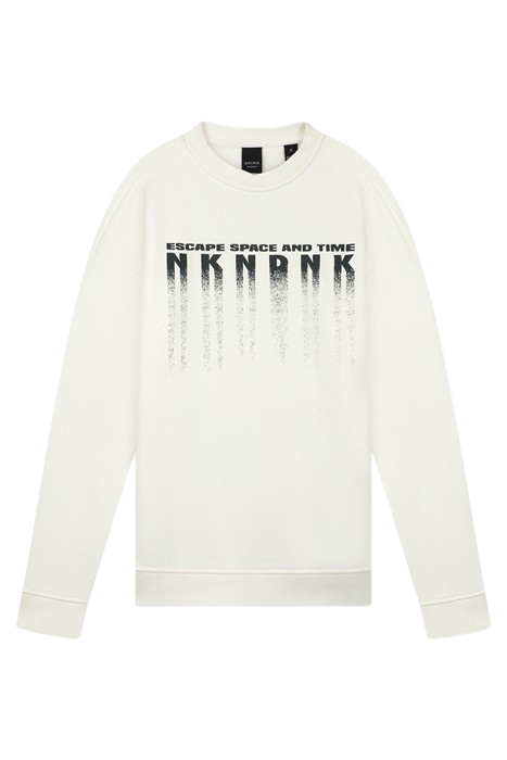 ESCAPE SPACE SWEATSHIRT OFF WHITE 2