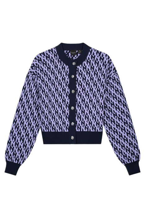 TWIGGY CARDIGAN VIOLET 2