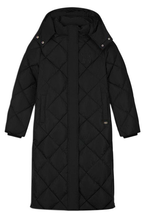 LONG PUFFER BLACK 2