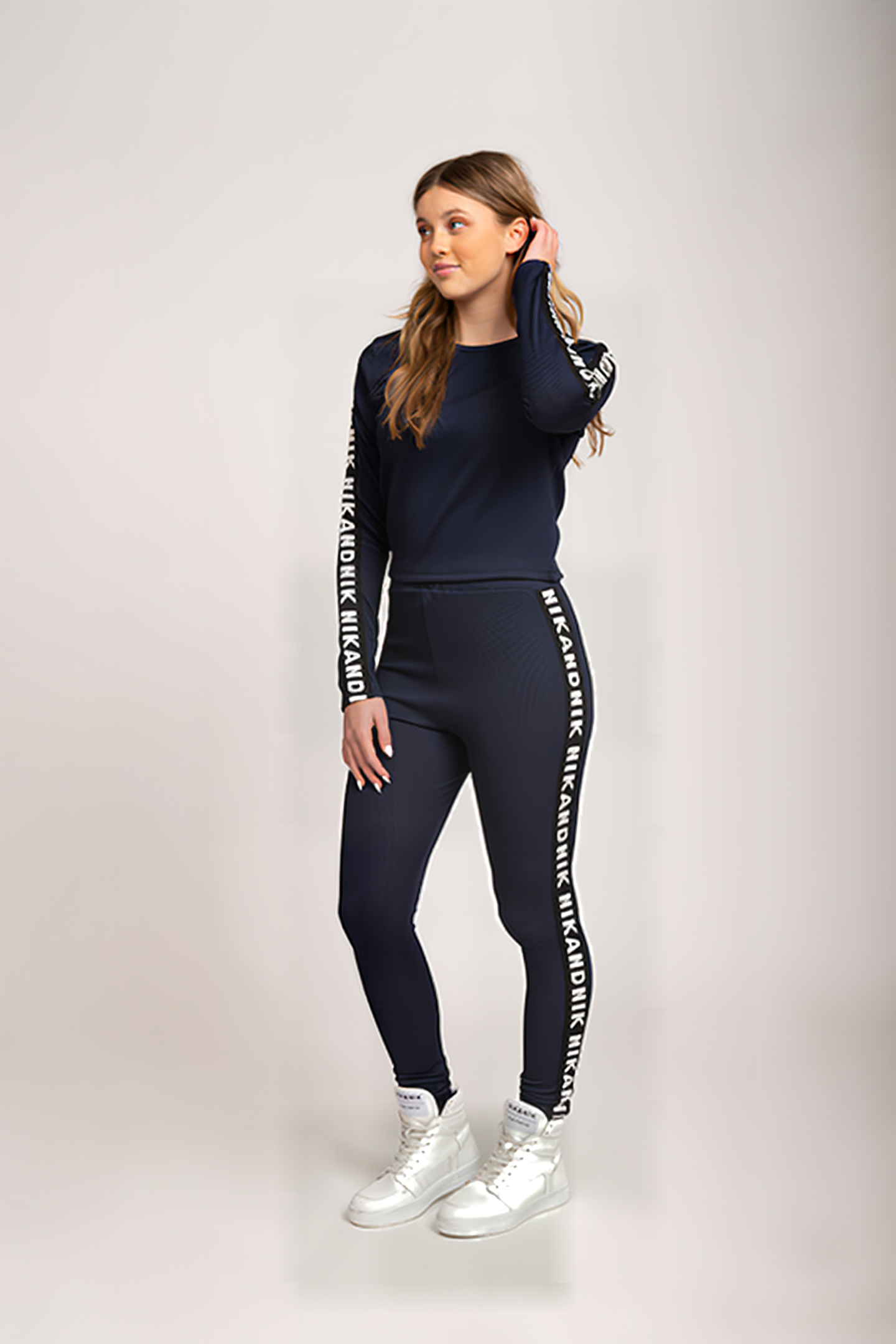 STELLA RIB T-SHIRT ROYAL BLUE 1