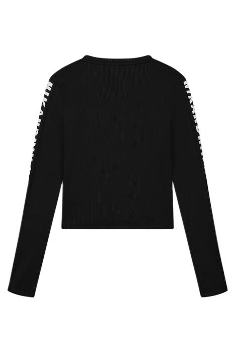 STELLA RIB T-SHIRT BLACK 3