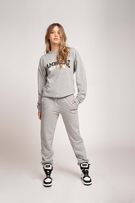 ONE CITY SWEATPANTS LIGHT GREY MELANGE 2