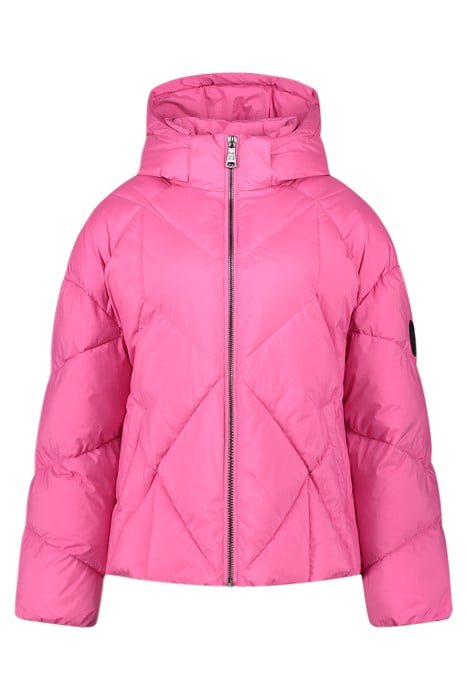 HOLLY PUFFER RASPBERRY ROSE 2