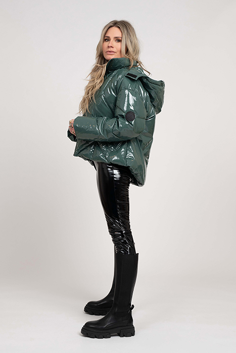 HOLLY SHINY PUFFER GARDEN GREEN 3