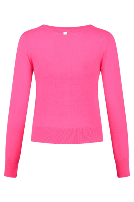 TRU TWINSET FLUO PINK 2