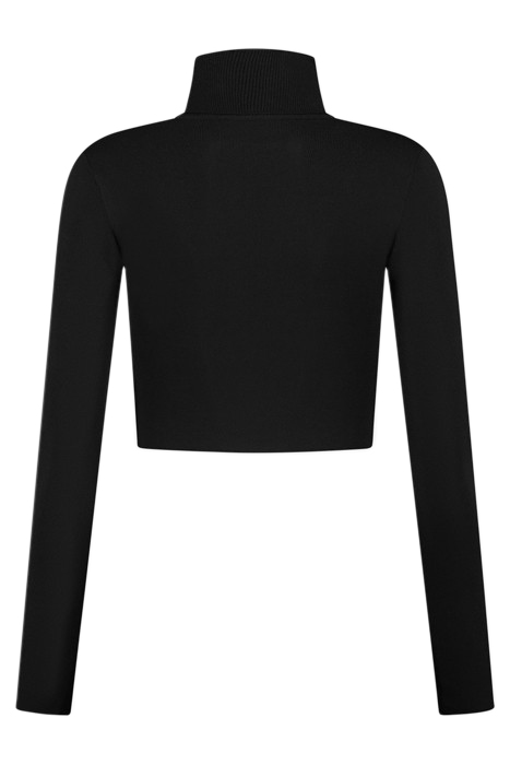 JOLIE CROPPED TOP BLACK 2