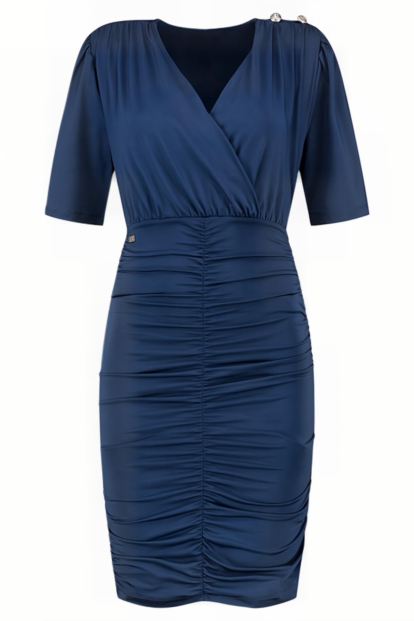 VERONA SS DRESS DEEP BLUE 2
