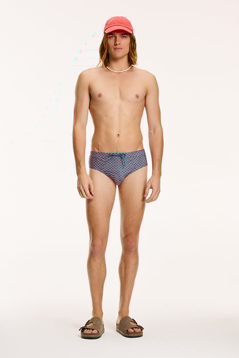MEN SWIMBRIEF HAMMAM DEEP LAGOON BLUE 5