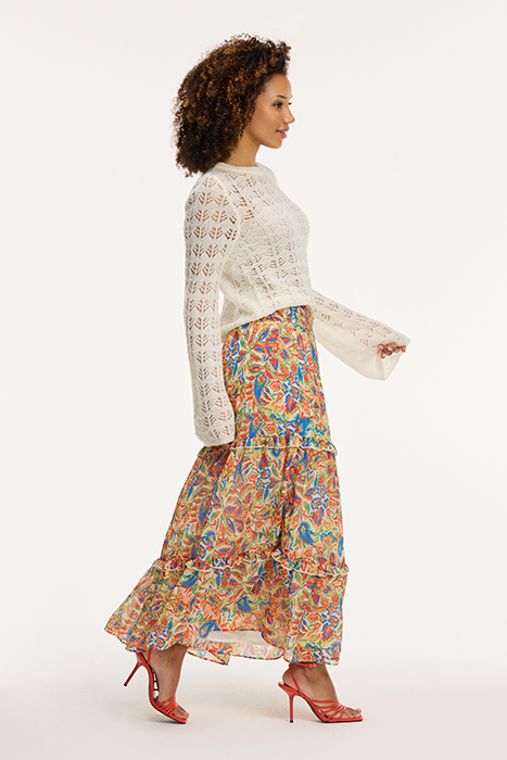 LADIES HOLLY SWEATER LIGHT KIT WHITE 8